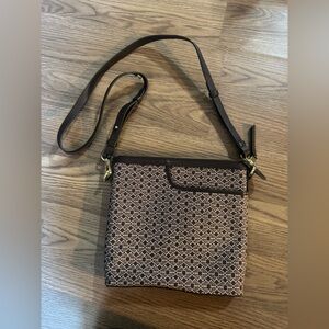 RADLEY LONDON Geometric Brown Crossbody Bag